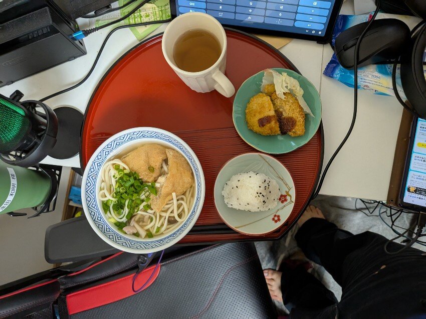 本日の昼飯