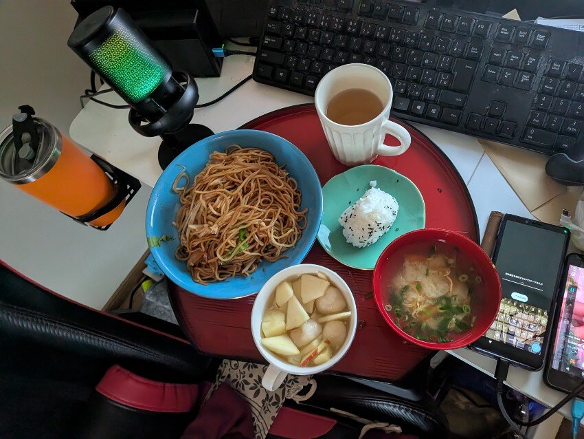 本日の昼御飯