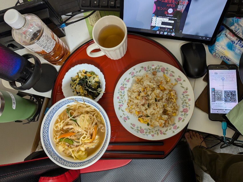 本日の昼御飯