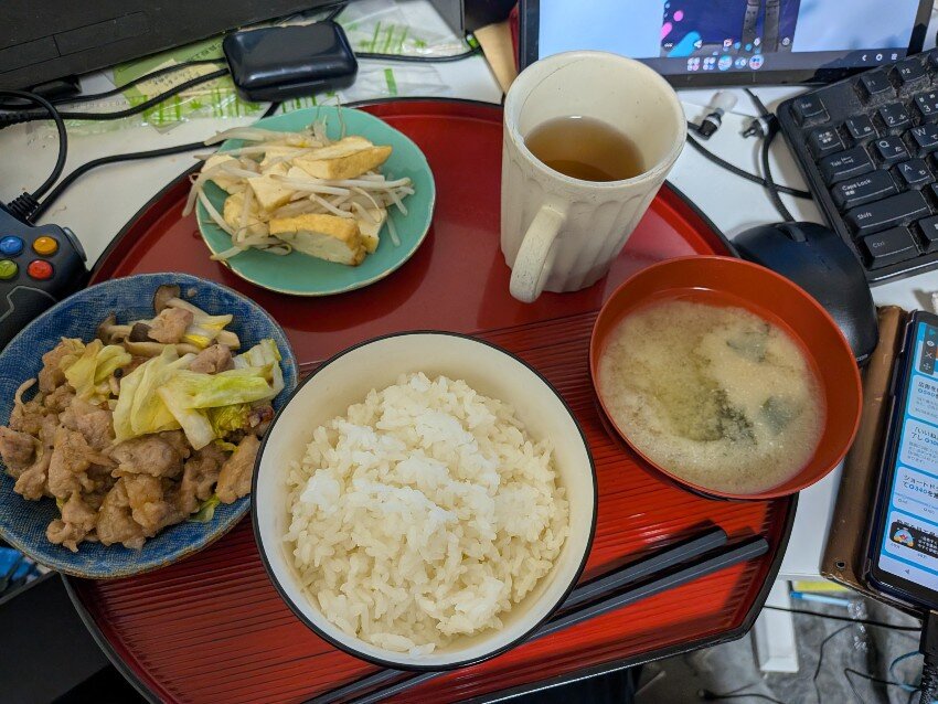 本日の夕飯