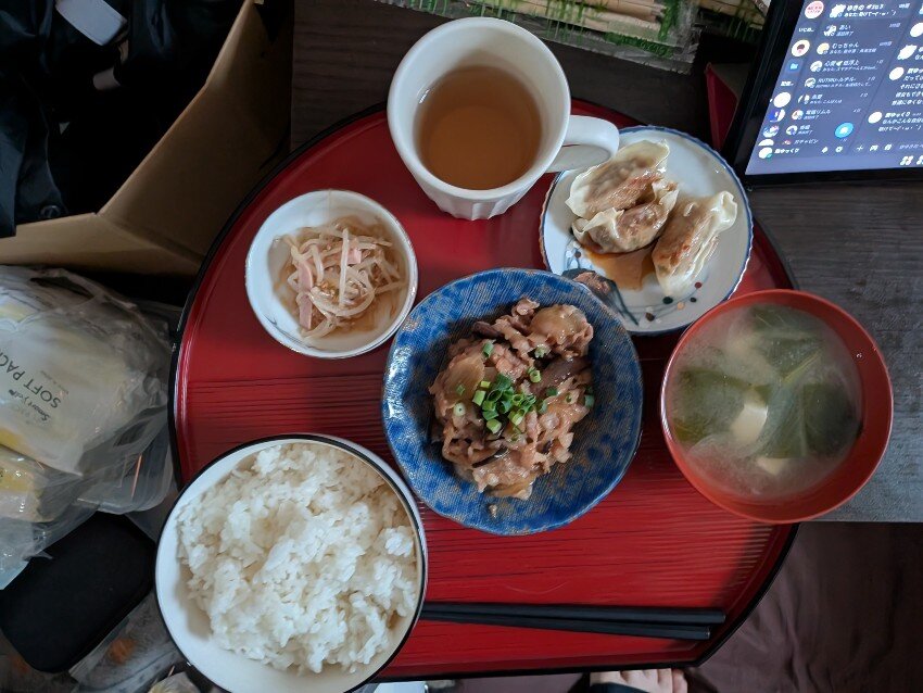 本日の夕飯