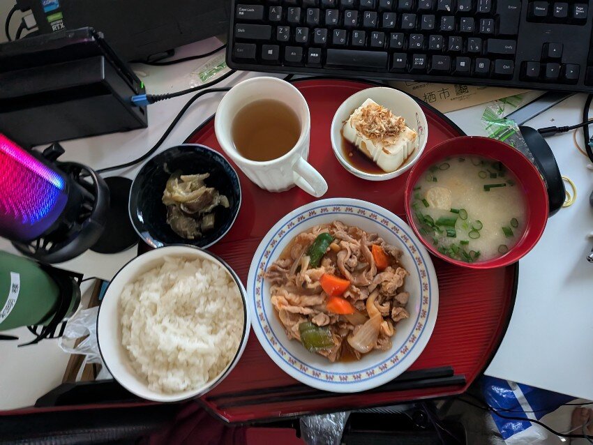 本日の夕飯