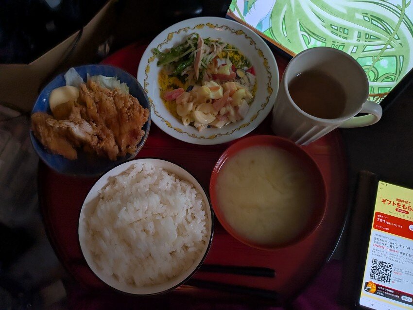本日の夕飯