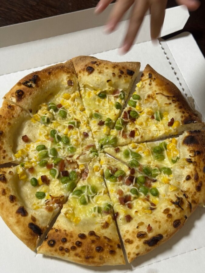 オーケーのピザ