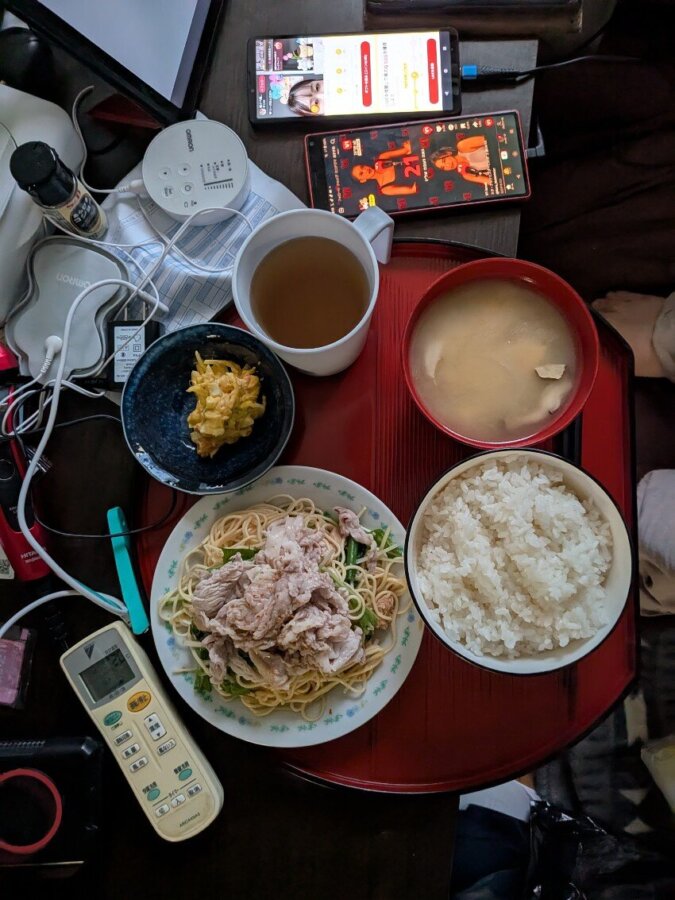 本日の夜飯